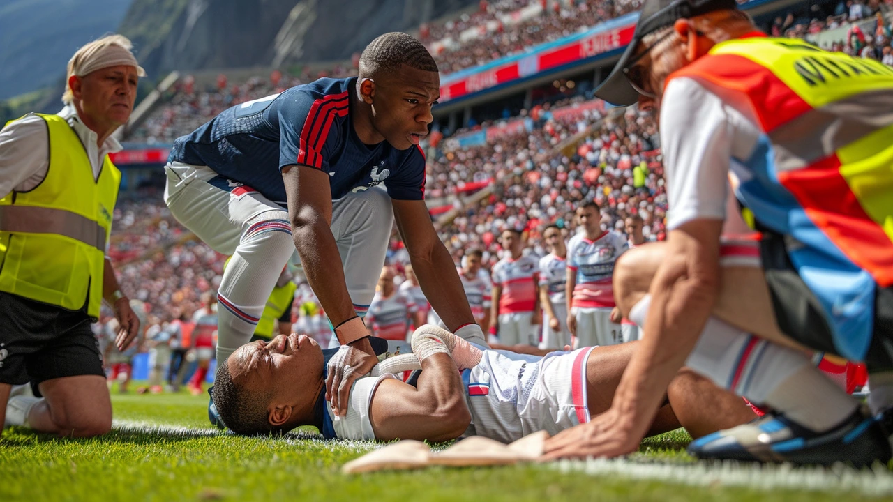 Kylian Mbappé Breaks Nose in Thrilling Euro 2024 Clash Against Germany