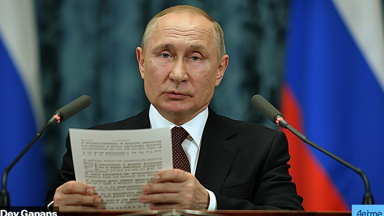 Putin Suggests Ceasefire in Ukraine if Kyiv Forfeits Occupied Regions and NATO Aspirations