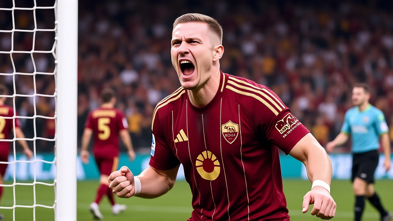 Artem Dovbyk’s Late Header Sends Roma Top‑Four in Serie A Thriller